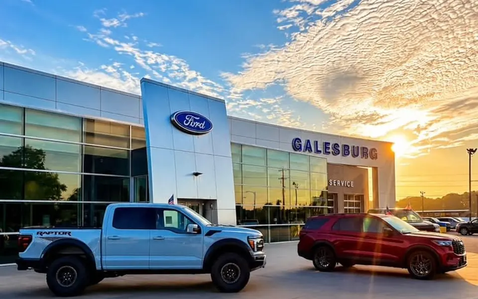 Galesburg Ford storefront
