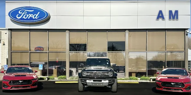 AM Ford storefront